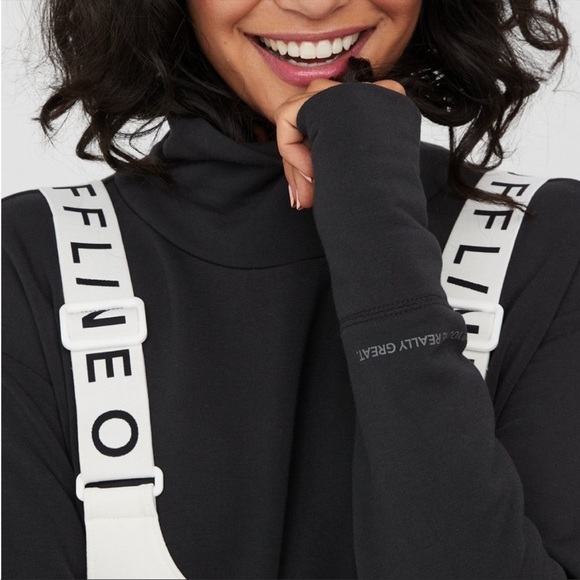 Fantastic  🎿 ski n n snow pants ⛷️ overall in BLACK❤️🧡💛💚 - Picture 6 of 7